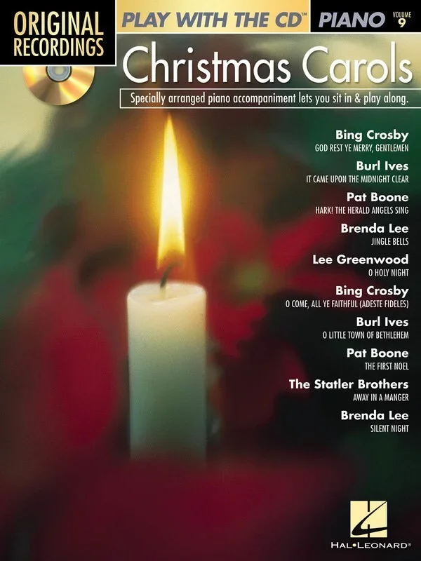 Christmas Carols Original Recording Book/CD V9 (Softcover Book/CD)