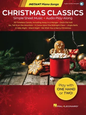 Christmas Classics – Instant Piano Songs: Book With Audio-Online