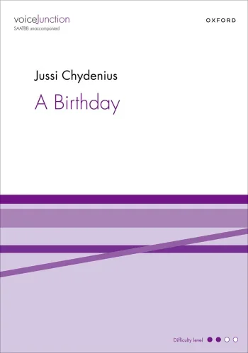 Chydenius : Chydenius: A Birthday for SAATBB unaccompanied (OUP DIGITAL)
