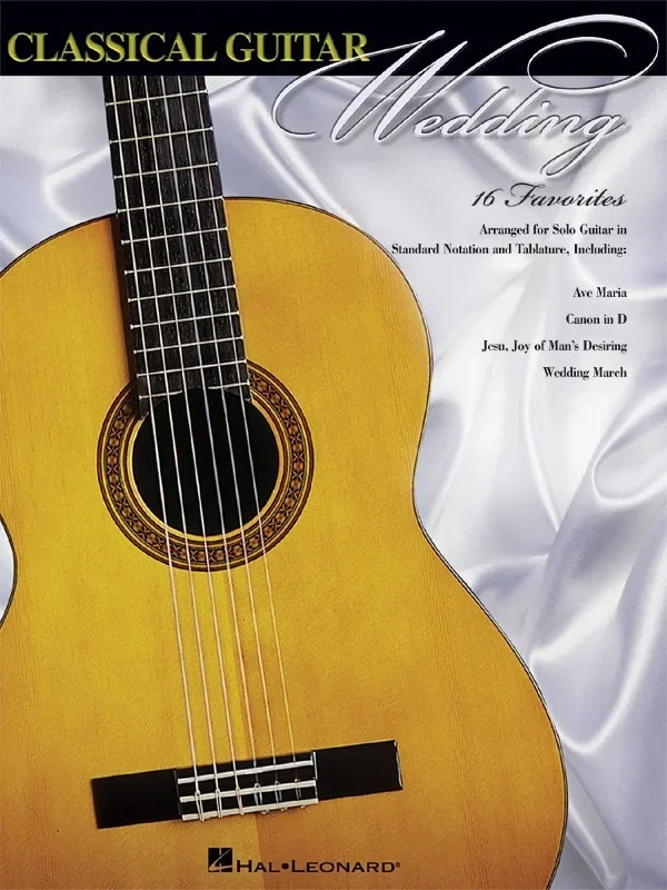 Classical Guitar Wedding Solo Guitar With TAB (Softcover Book)