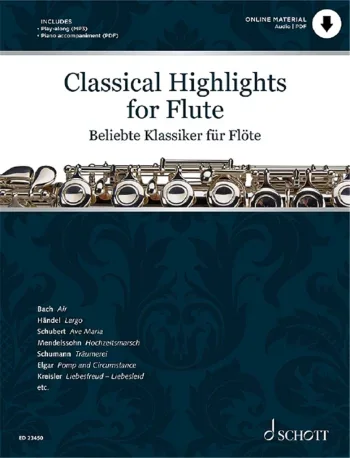 Classical Highlights Arranged For Flute & Piano Book & Download
