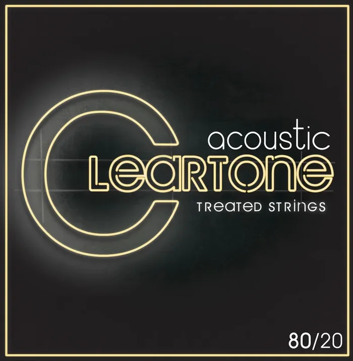 Cleartone Coated 80/20 Bronze 10-47 Acoustic Guitar Strings [7610]