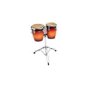 CLUB SALSA F828002 9-Inch and 10-Inch SunBurst Mini Conga with Stand