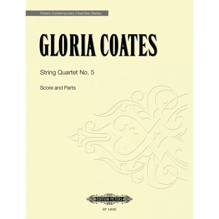 Coates, Gloria – String Quartet No. 5