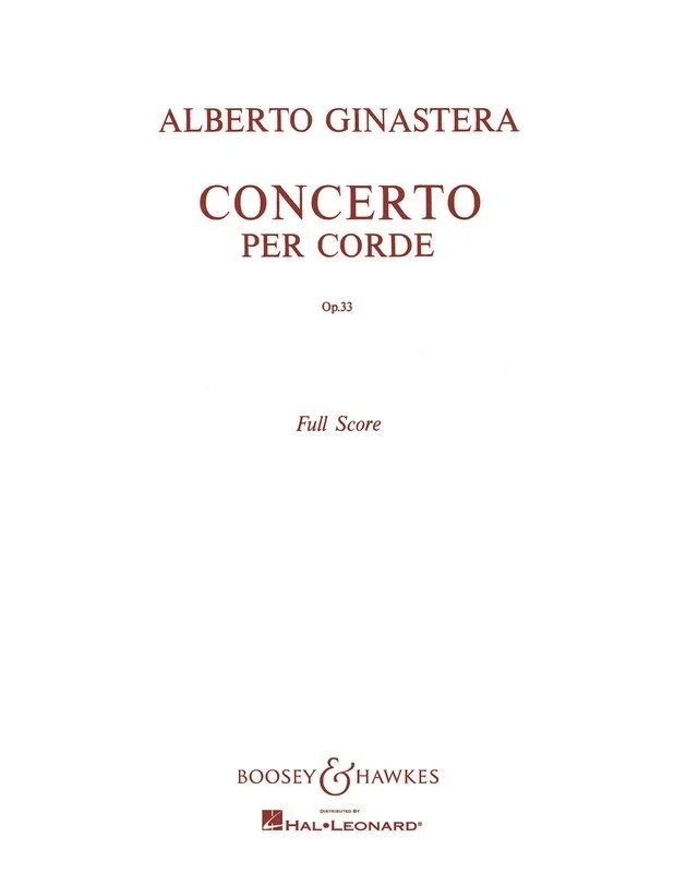 Concerto Corde Full Sc Book