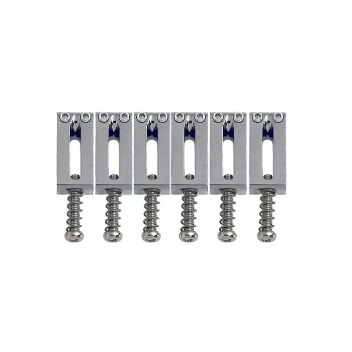 Contemporary Telecaster Replacement Saddles Brass 10.8mm Width