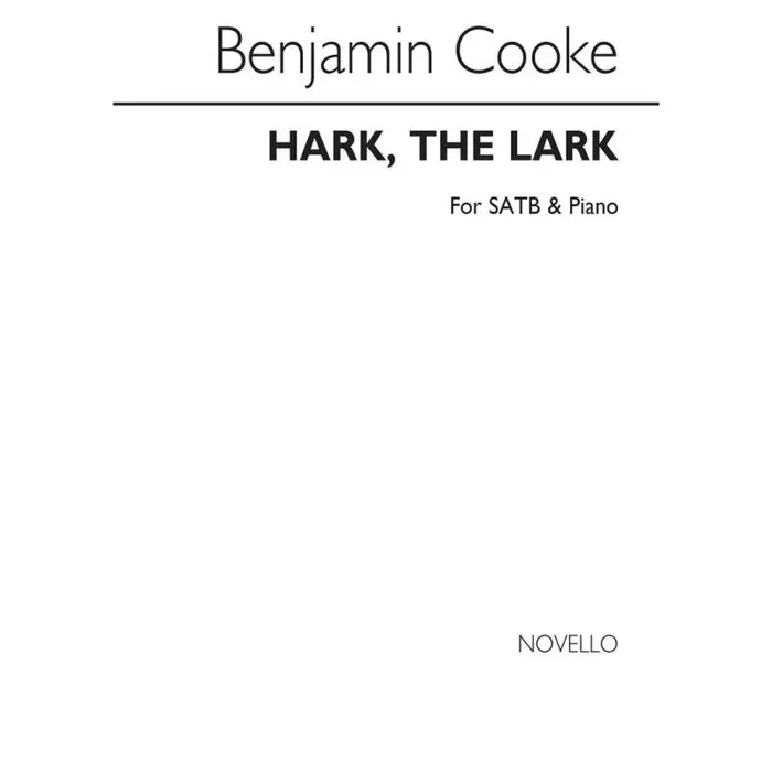 Cooke, Dr. Benjamin – Hark The Lark