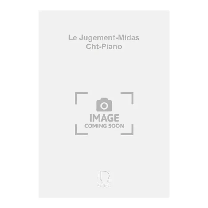 Cools, Eugène – Le Jugement-Midas Cht-Piano