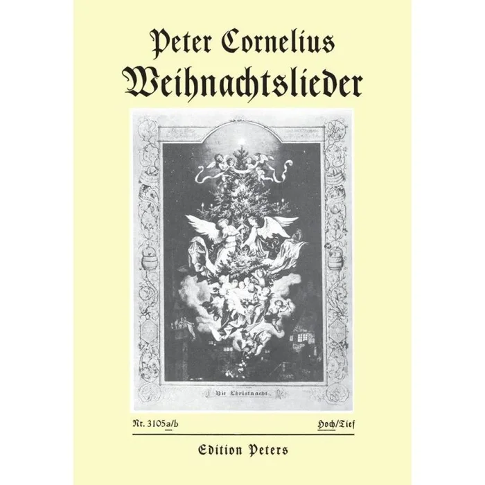 Cornelius, Peter – Weihnachtslieder op.8