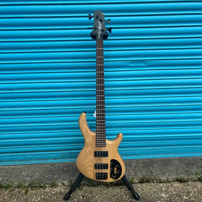 Cort ACTION-DLX-AS-OPN Action Deluxe 4 String Bass – Open Pore