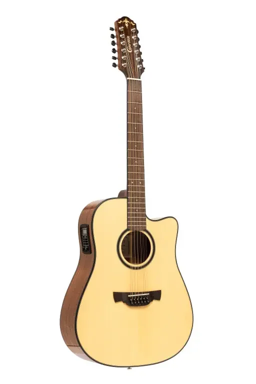 Crafter Able Series 600 Cutaway Dreadnought 12-String w/ Solid Spruce Top