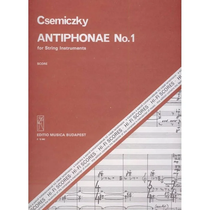 Csemiczky, Miklós – Antiphonae No. 1