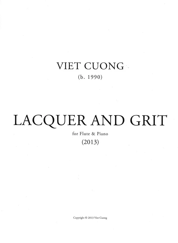 Cuong: Lacquer and Grit