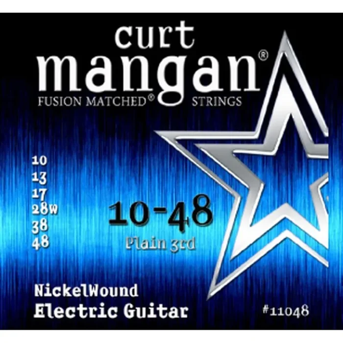 Curt Mangan Nickel Wound 10-48 Electric Guitar Strings
