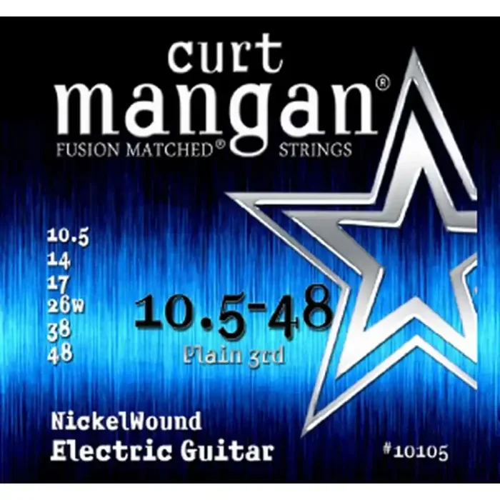Curt Mangan Nickel Wound 10.5-48 Electric Guitar Strings