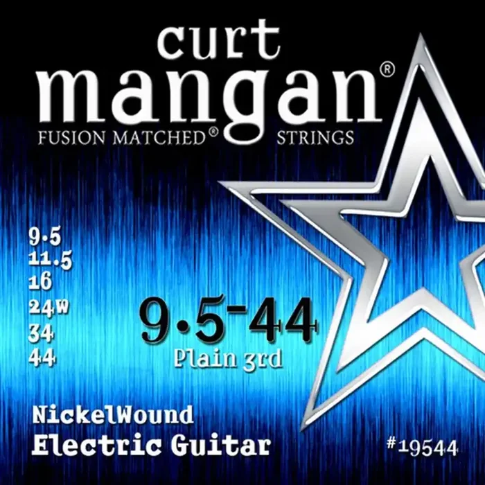 Curt Mangan Nickel Wound 9.5-44 Electric Guitar Strings