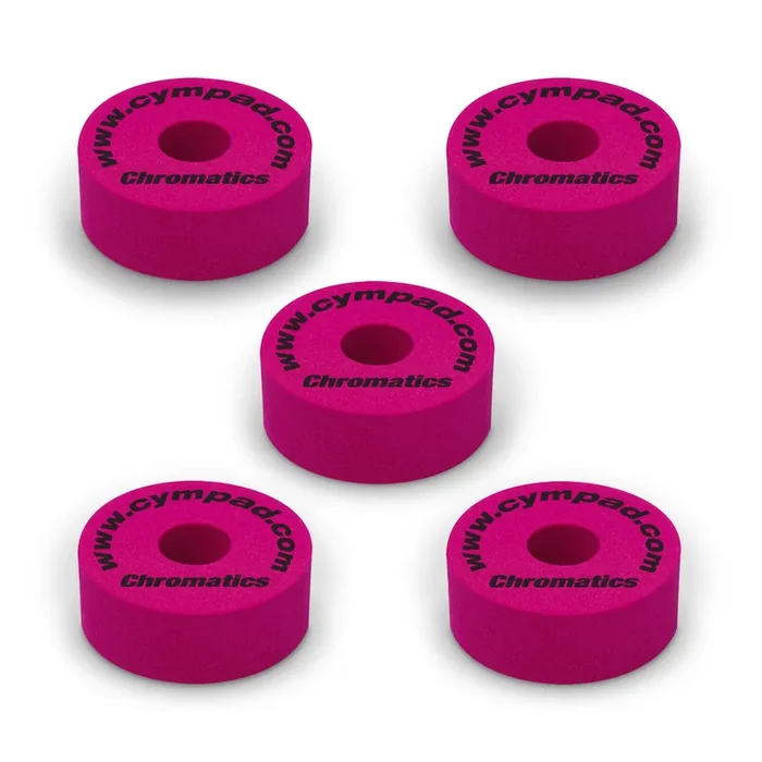 Cympad Chromatics Crimson 40/15mm Cymbal Pad – Set of 5