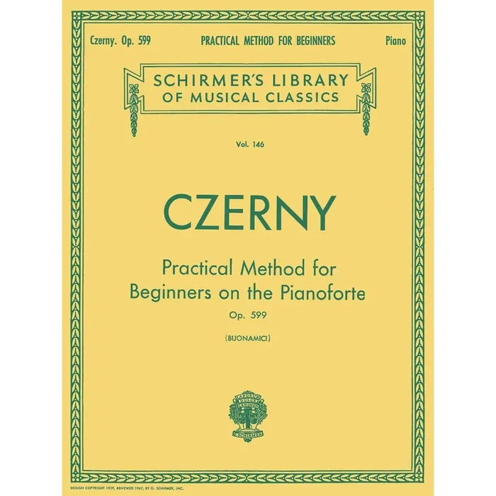Czerny Practical Method for Beginners on the Pianoforte (Op.599)