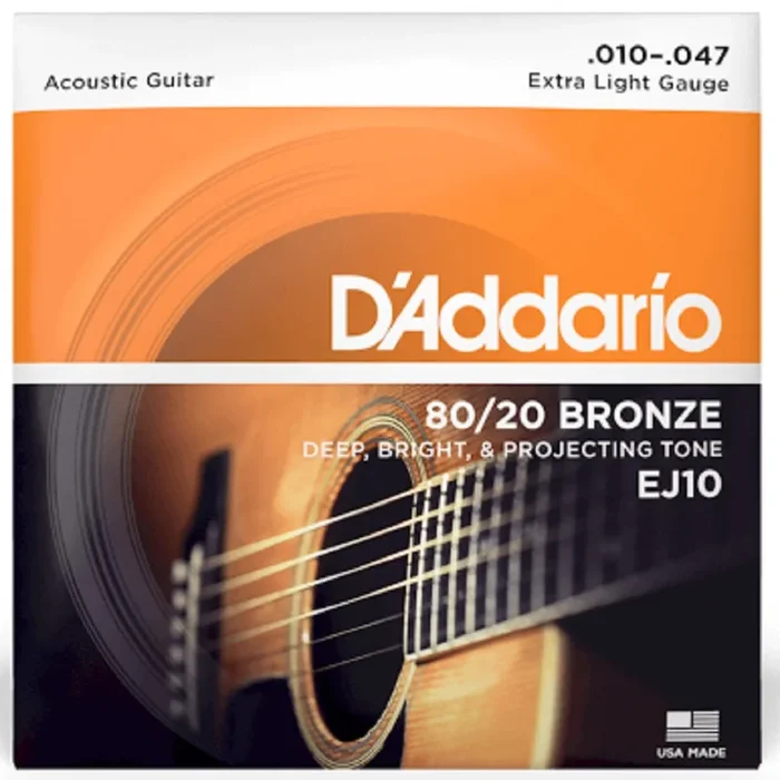 D’Addario EJ10 80/20 Bronze