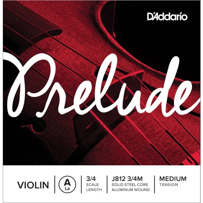 D’ADDARIO J81234M 3/4 Prelude Violin A String