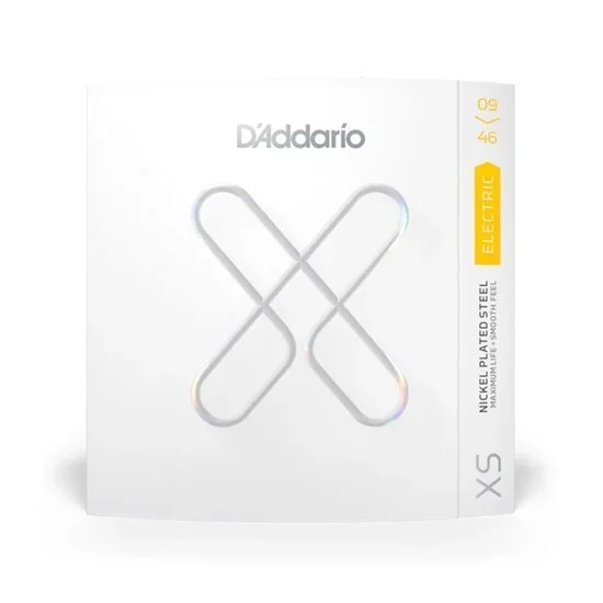 D’Addario XSE0946 XS Coated Nickel Plated Steel Electric Strings – Sup Lt/Reg Bt (9-46)