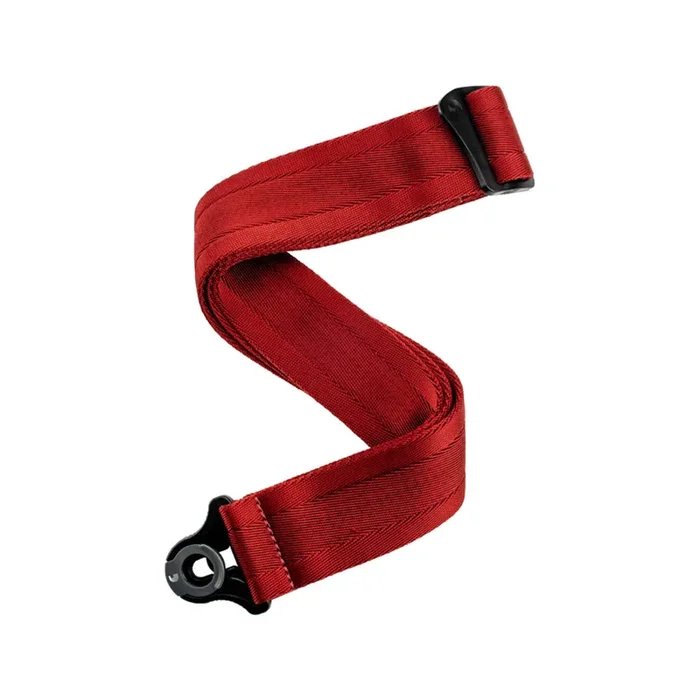 D‘Addario 50mm Auto Lock Guitar Strap, Blood Red