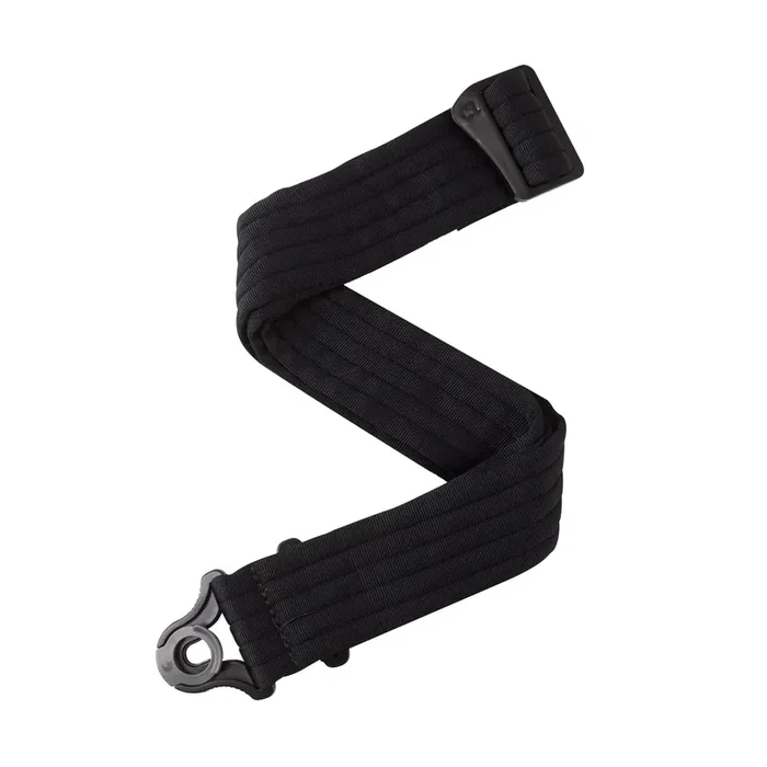 D‘Addario Auto Lock Guitar Strap, Black Padded Stripes