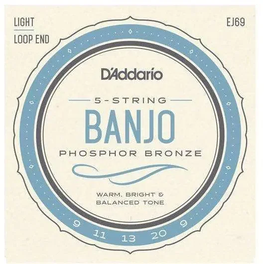 D’Addario Banjo 5 String Sets