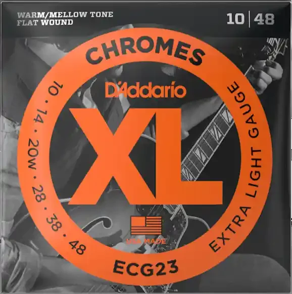 D‘Addario Chromes Extra Light Strings 10-48 Gauge