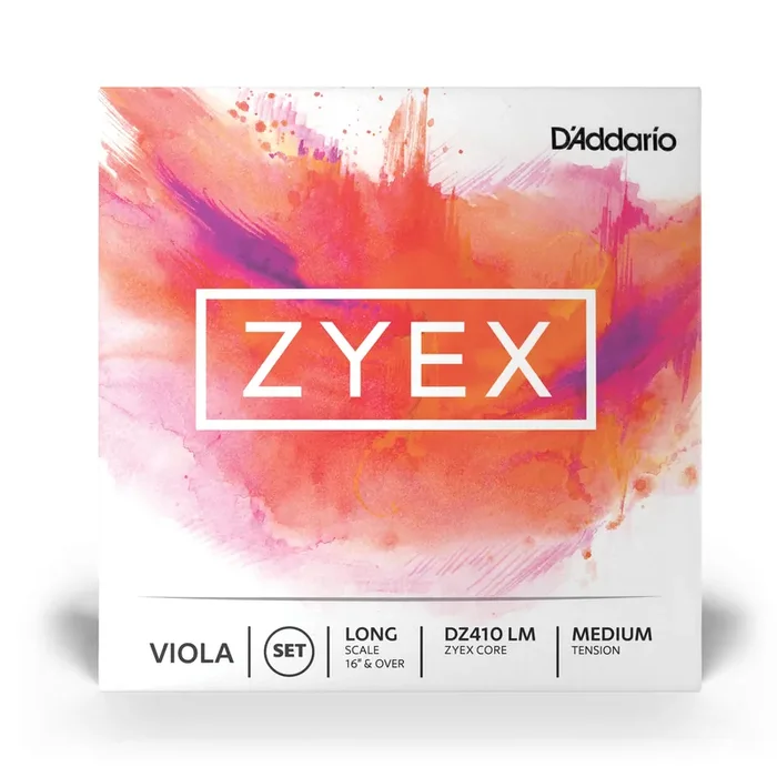 D‘Addario DZ410 Zyex Viola Long Scale, Medium Tension