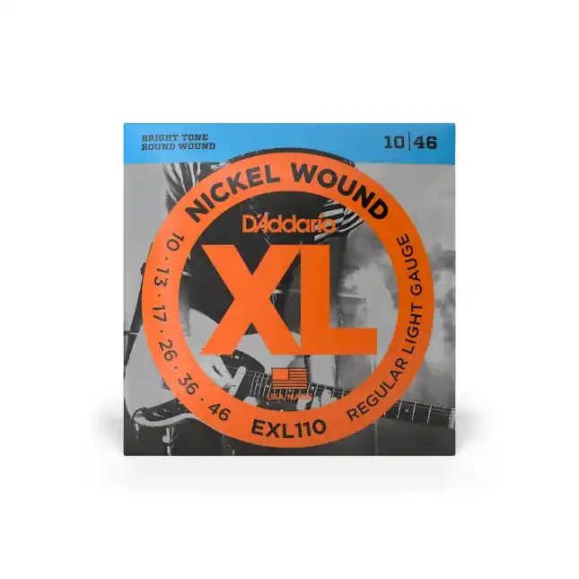 D‘Addario EXL110 10-46 Regular Light, Nickel Electric Guitar Strings