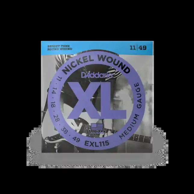 D‘Addario EXL115 11-49 Nickel Wound Electric Guitar Strings