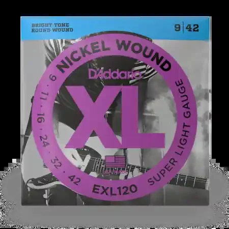 D‘Addario (EXL120) 09 – 42 Electric Guitar Strings