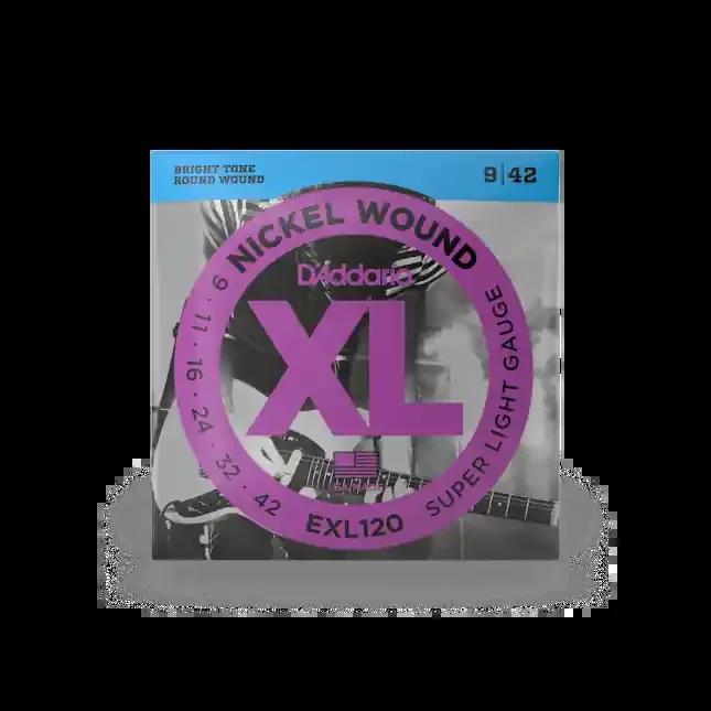 D‘Addario EXL120 9-42 Nickel Wound Electric Guitar Strings