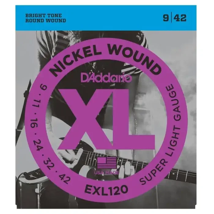 D‘Addario EXL120 XL Nickel Super LT 9 – 42