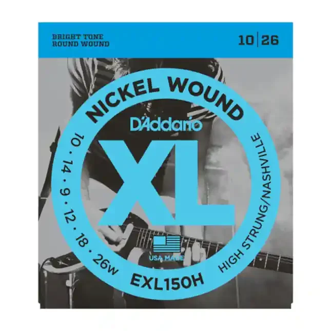 D‘Addario EXL150H Nickel Wound, High-Strung/Nashville Tuning, 10-26