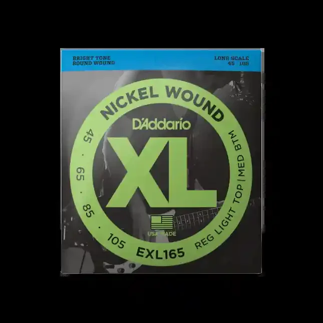 D‘Addario EXL165 45-105 Nickel Wound Bass Guitar Strings