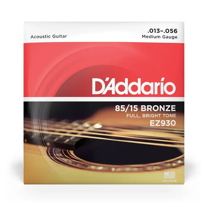 D‘Addario EZ930 85/15 Bronze 13-56 Acoustic Guitar Strings, Medium