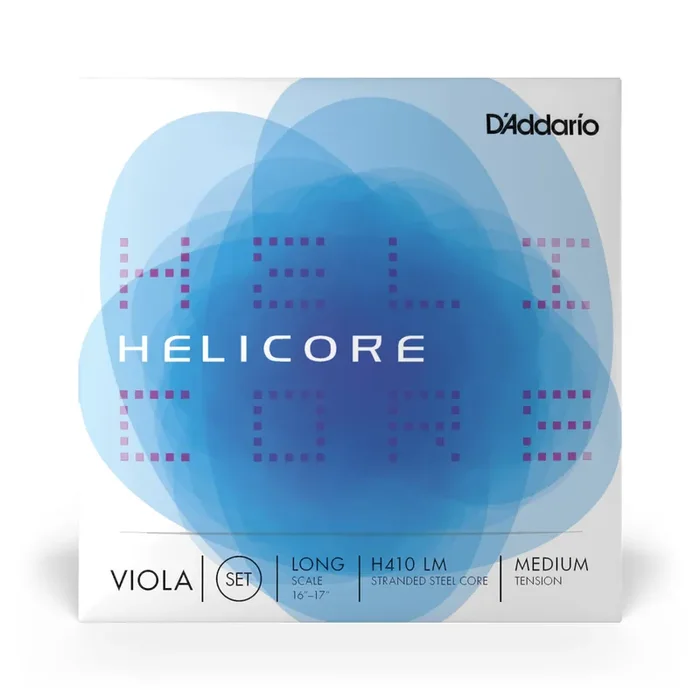 D‘Addario H410 Helicore Viola String Set, Long Scale, Medium Tension