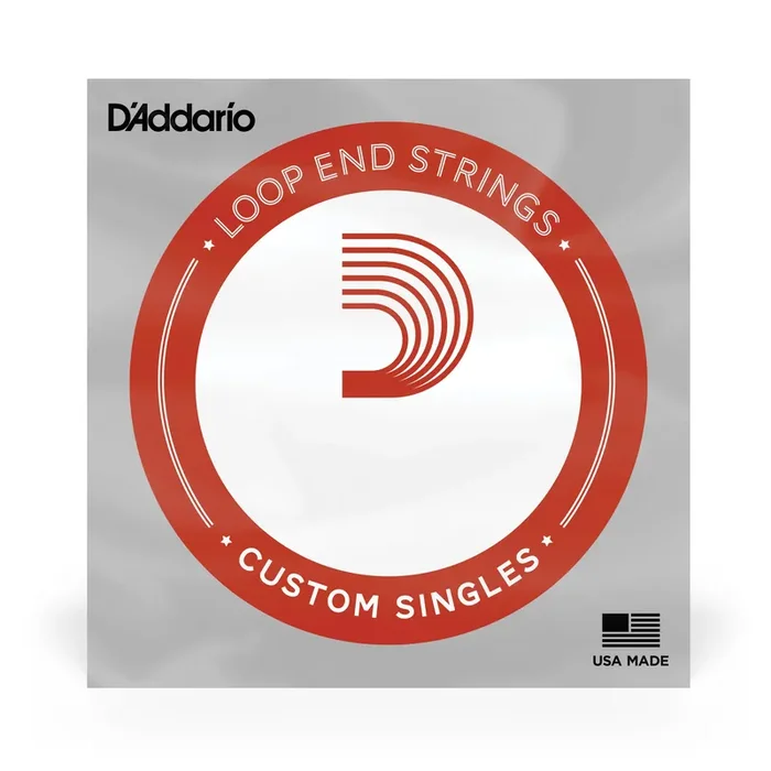 D‘Addario LE018w Loop End Nickel Wound Single String .018