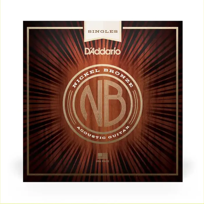 D‘Addario Nickel Bronze Wound 21w (.021″) Single String