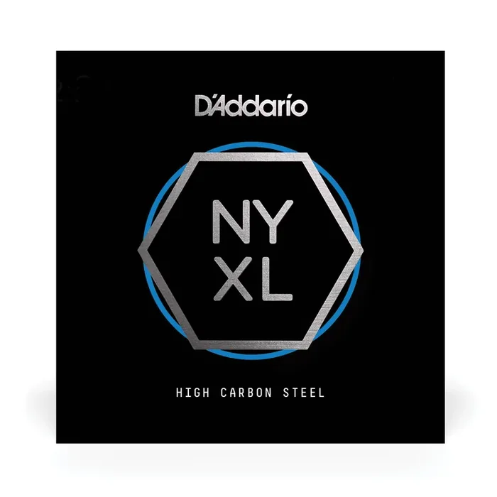 D‘Addario NYXL High Carbon Plain Steel 10 (.010″) Single Guitar String [NYS010]