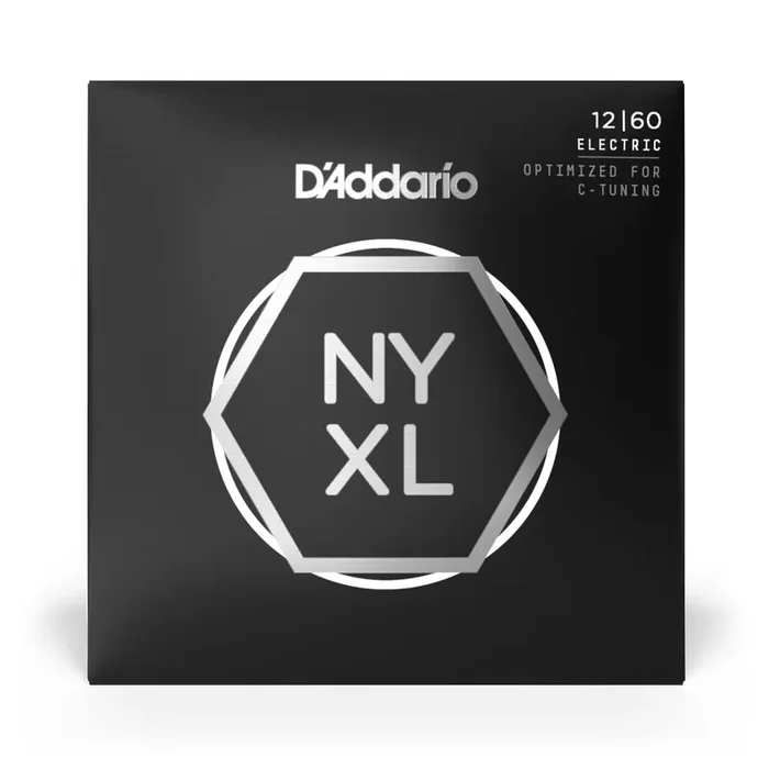 D‘Addario NYXL Nickel Wound 12-60 Electric Guitar Strings, Extra Heavy [NYXL1260]