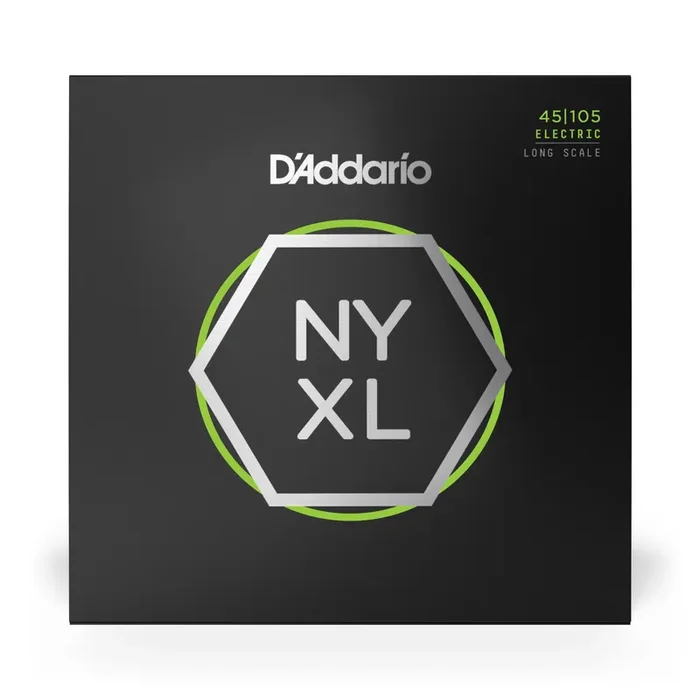 D‘Addario NYXL Nickel Wound 45-105 Bass Guitar Strings, Long Scale [NYXL45105]