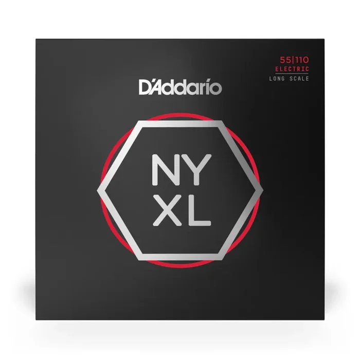 D‘Addario NYXL Nickel Wound 55-110 Bass Guitar Strings, Long Scale [NYXL55110]