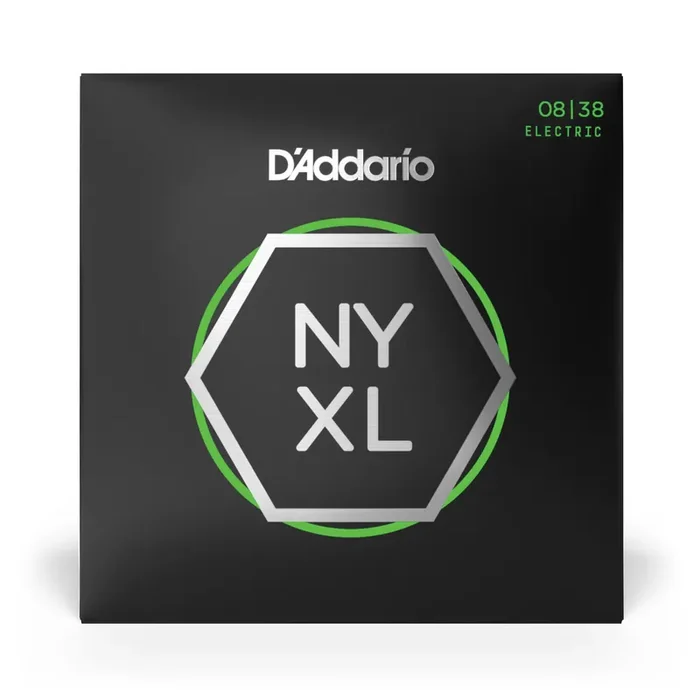 D‘Addario NYXL Nickel Wound 8-38 Electric Guitar Strings, Super Light [NYXL0838]