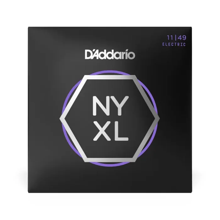 D‘Addario NYXL1149 NYXL Nickel Wound Electric Guitar Strings, Medium, 11-49
