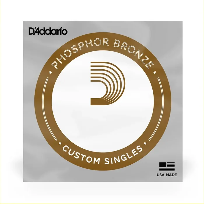 D‘Addario PBB100 Phosphor Bronze 100 (.100″) Acoustic Bass Single String, Long Scale