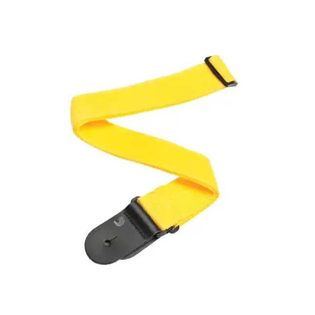D‘Addario Polypropylene Guitar Strap, Yellow