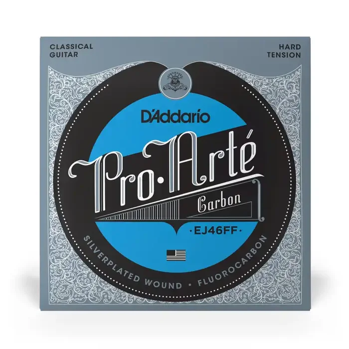 D‘Addario Pro-Arté EJ46FF Hard Tension Dynacore Classical Guitar Strings w/ Fluorocarbon Trebles